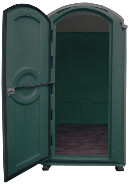 Туалетная кабина ЭКОНОМ без (накопительного бака) в Екатеринбурге